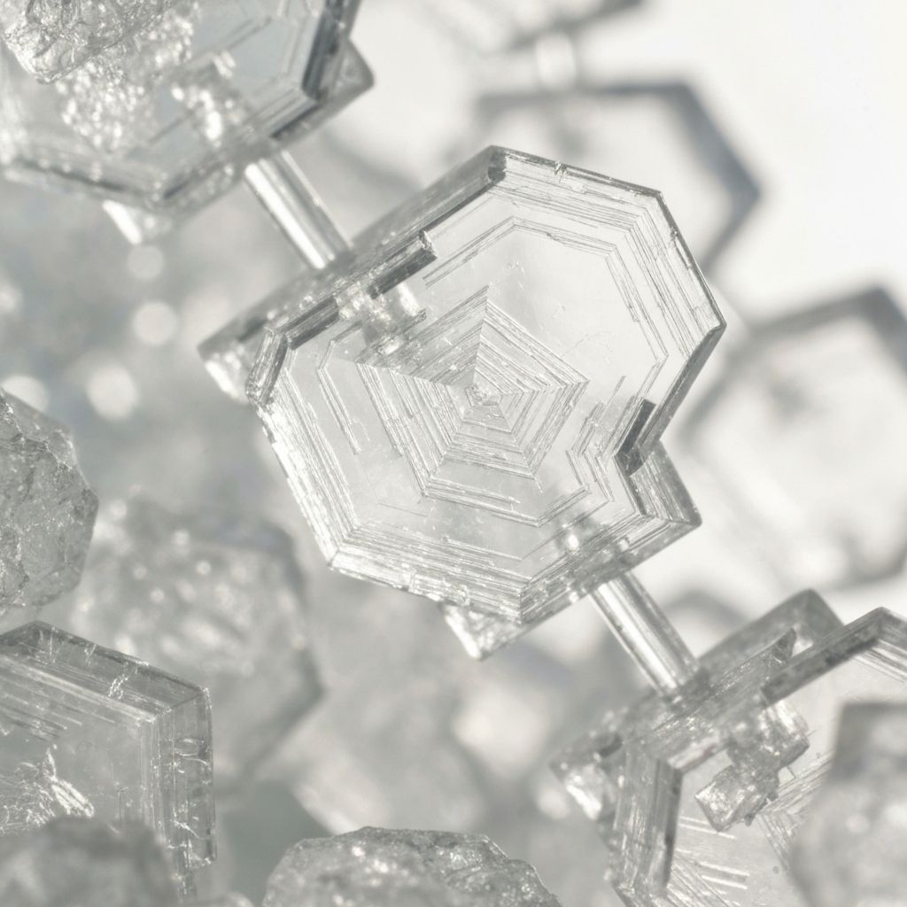 Glucosamine sulfate crystals